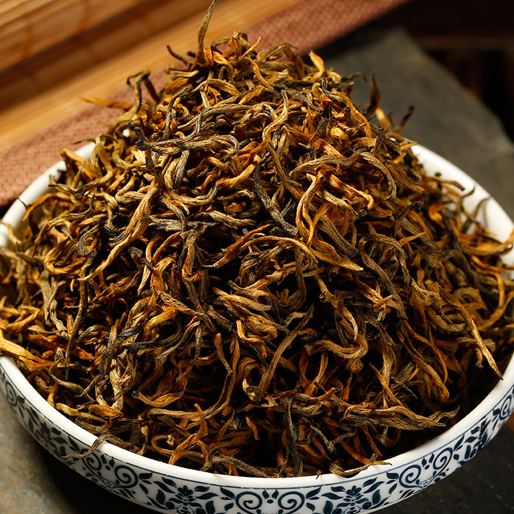 云南滇红茶 2016特级滇红茶 金丝滇红 单芽散装红茶